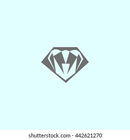 diamond, gem, icon