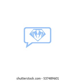 diamond, gem, icon
