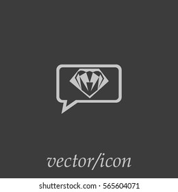 diamond, gem, icon