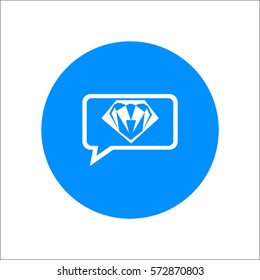 diamond, gem, icon