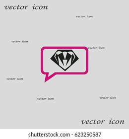 diamond, gem, icon