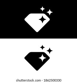 Diamond Gem Shiny Sparkling Abstract Logo