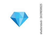 diamond gem stone crystal vector emoji illustration icon symbol sign sparkling