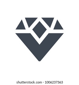 Diamond Gemstone Icon