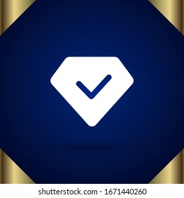 Diamant-Edelsteinsymbol-Vektorillustration