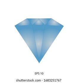 Ilustración vectorial de piedras preciosas con EPS 10.  