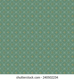 Diamond geometric pattern seamless vintage background.  