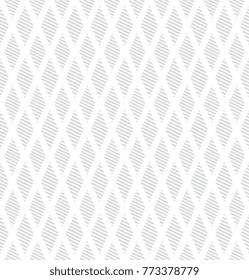 Diamond geometric seamless pattern. Abstract vector background