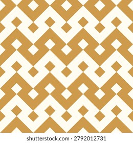 Diamond geometric seamless pattern. Squares with lines reapeated background. Rhombus tiles. Pixel art mosaic. Vector