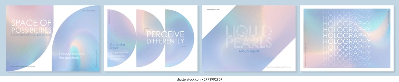 Diamond gradient bg ppt slide. Degrade pearl blue pink soft paper. Laser ombre backdrop in rainbow spring web header. Bling poster of aurora candy color. Book gold glitter page, champagne cyan cover