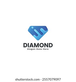 Diamond Gradient Colorful Logo Template