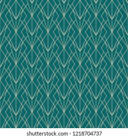 diamond grass seamless pattern background vintage art deco decoration graphic design illustration wrap paper