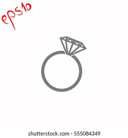 Diamond grey icon.