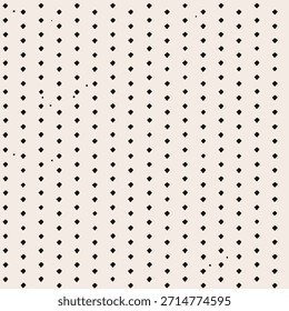 Diamond grid pattern repeats on soft beige textile surface background