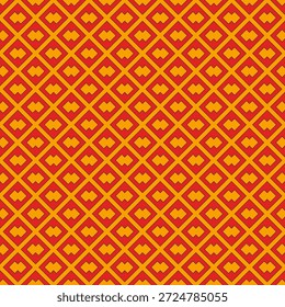 Patrón sin fisuras de la rejilla del diamante. Étnica, tribal impresión de superficie. Ornamento geométrico. Fondo de rombos repetidos. Fondo de pantalla popular ornamental. Ilustración abstracta de Vector geo