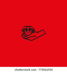 diamond hand icon
