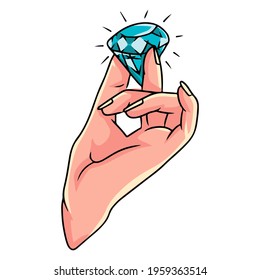 Hand Holding Diamond Images, Stock Photos & Vectors | Shutterstock