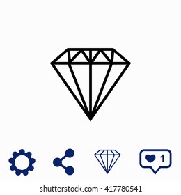 Diamond icon.