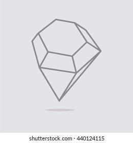 diamond Icon Art. diamond Icon Picture. vector illustration
