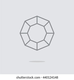  diamond Icon Art. diamond Icon Picture. vector illustration