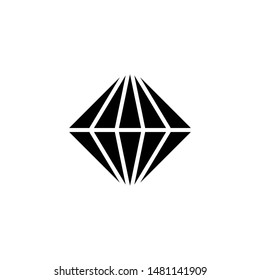 Diamond Icon Best Vector Emblem Isolated Illustration , Gold Luxury Woman Fashion , Outline Solid Background White

