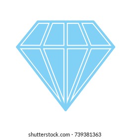 Diamond Icon blue