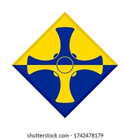 icono de diamante con marca durham aislado en fondo blanco