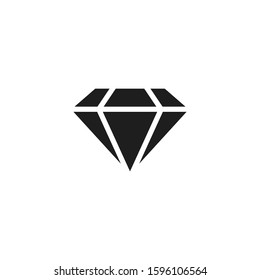 Diamond icon , Crystal sign vector