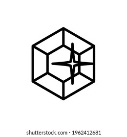 Diamond icon design, eps 10
