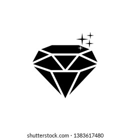 diamond icon design template vector