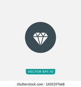 Diamond Icon Design, Vector EPS10