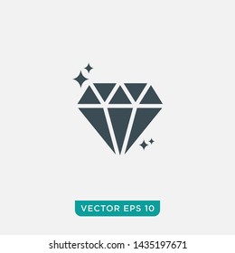 Diamond Icon Design, Vector EPS10