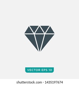 Diamond Icon Design, Vector EPS10