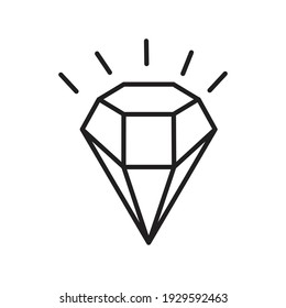 Diamond icon design. vector illustration