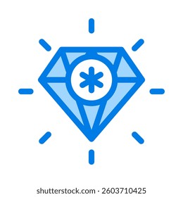 Diamond Icon Element For Design