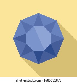Icono de diamante. Icono de vector de diamante para diseño web