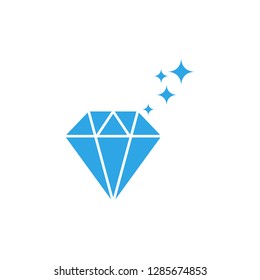 Diamond icon graphic design template vector isolated