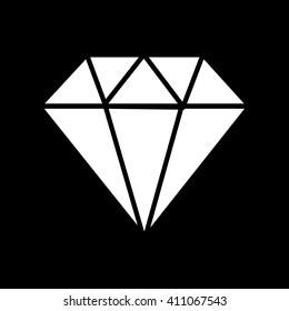 Diamond icon Illustration design