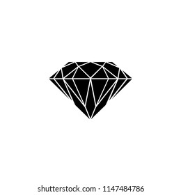Diamond icon illustration isolated vector