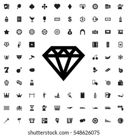Diamond icon illustration isolated vector sign symbol