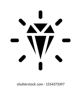 diamond icon isolated sign symbol vector illustration - high quality black style vector icons
