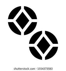 diamond icon isolated sign symbol vector illustration - high quality black style vector icons
