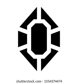 diamond icon isolated sign symbol vector illustration - high quality black style vector icons
