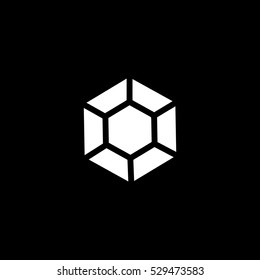diamond icon, isolated, white background