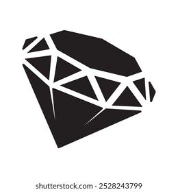 Diamant-Symbol. Farbe für Logo-Element-Illustration bearbeitbar