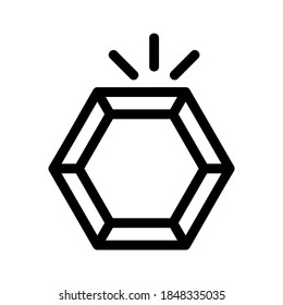diamond icon or logo isolated sign symbol vector illustration - high quality black style vector icons
