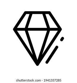 diamond icon or logo isolated sign symbol vector illustration - high quality black style vector icons
