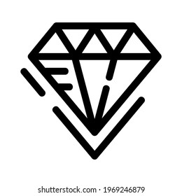 diamond icon or logo isolated sign symbol vector illustration - high quality black style vector icons
