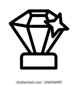 diamond icon or logo isolated sign symbol vector illustration - high quality black style vector icons
