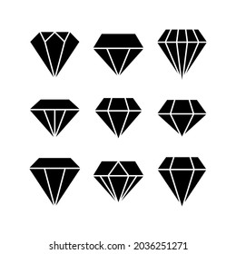 diamond icon or logo isolated sign symbol vector illustration - Collection of high quality black style vector icons
